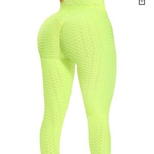 Neon Yellow Seasum Leggings